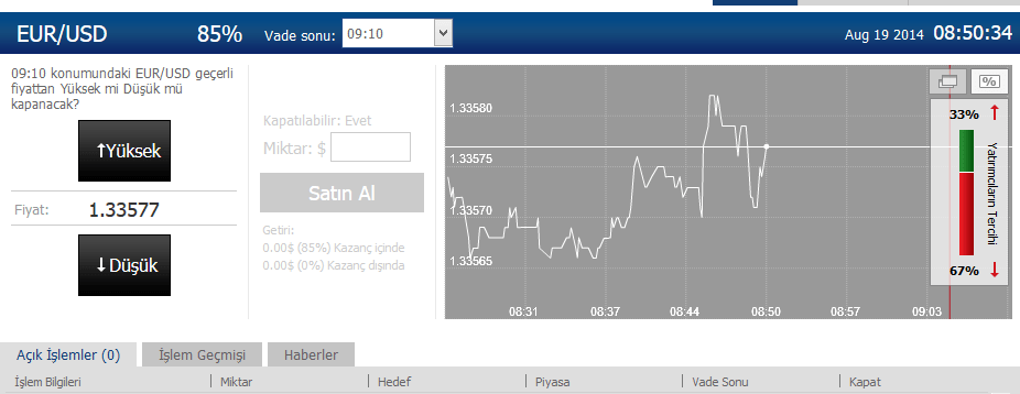 BTG Option Trading Platform